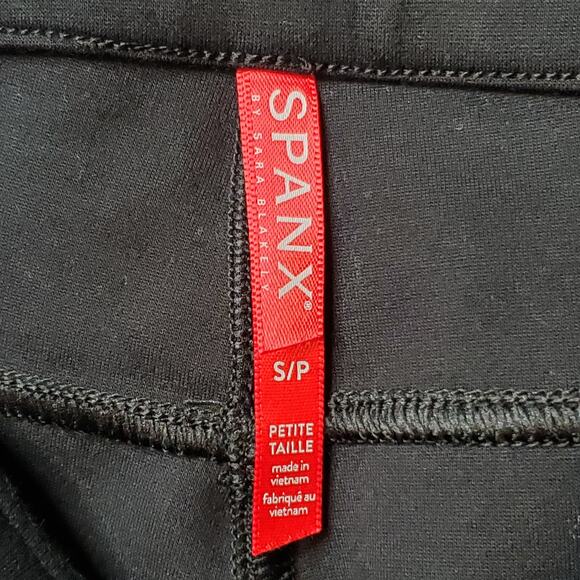 Spanx Women's Size SP The Perfect Pant Skinny Ankle Ponte Black 20202Q - Picture 7 of 8